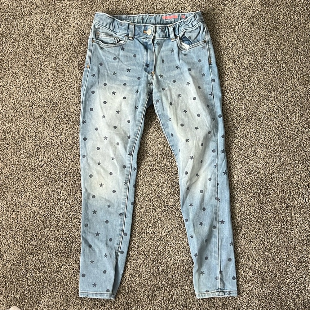J.Crew Crewcuts Girls' Stretch Toothpick Jeans Size 12